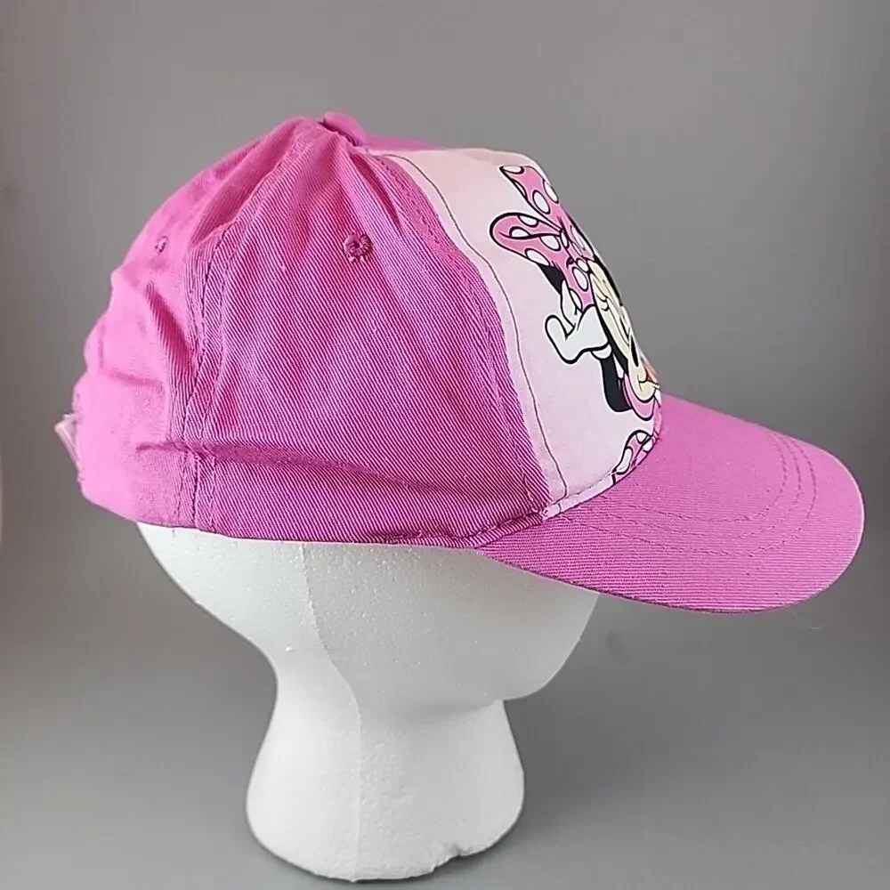 Disney Minnie Mouse Youth Hat - Pink - Adjustable Size, Officially Licensed
